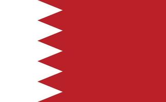 bahrain-national-flag-in-exact-proportions-illustration-vector